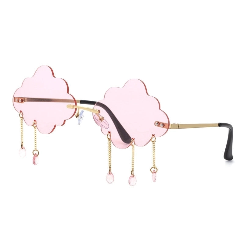 New Fashion Minimalist Pendant Cloud Sunglasses