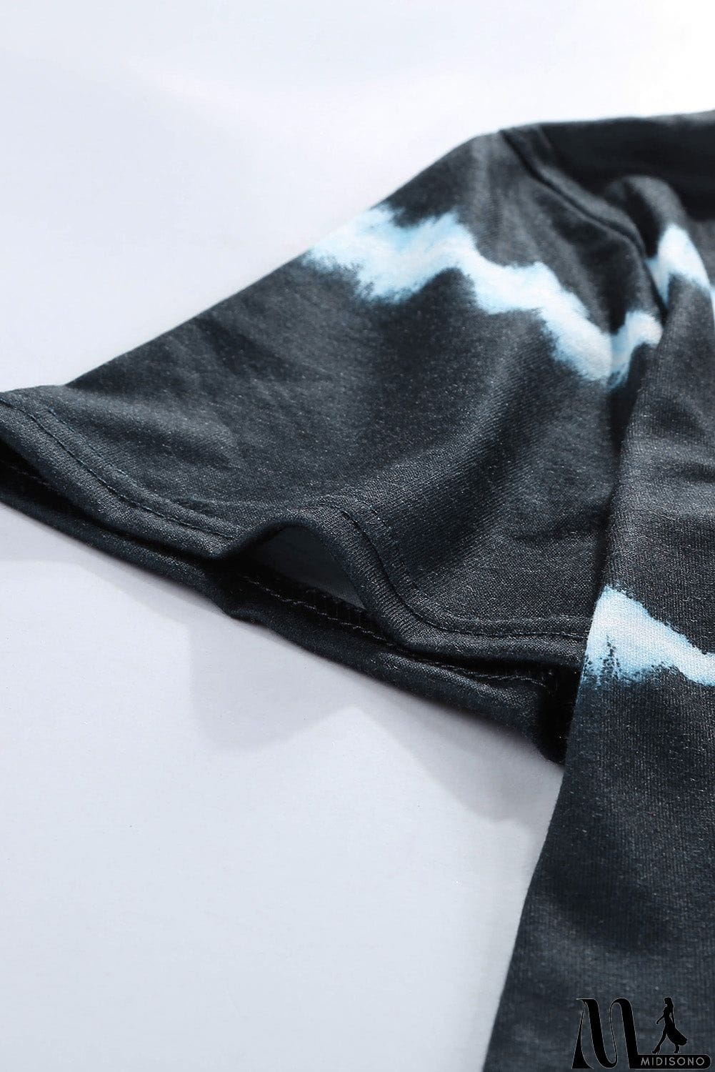 MidiSono - Tie Dye Stripes Basic Tee