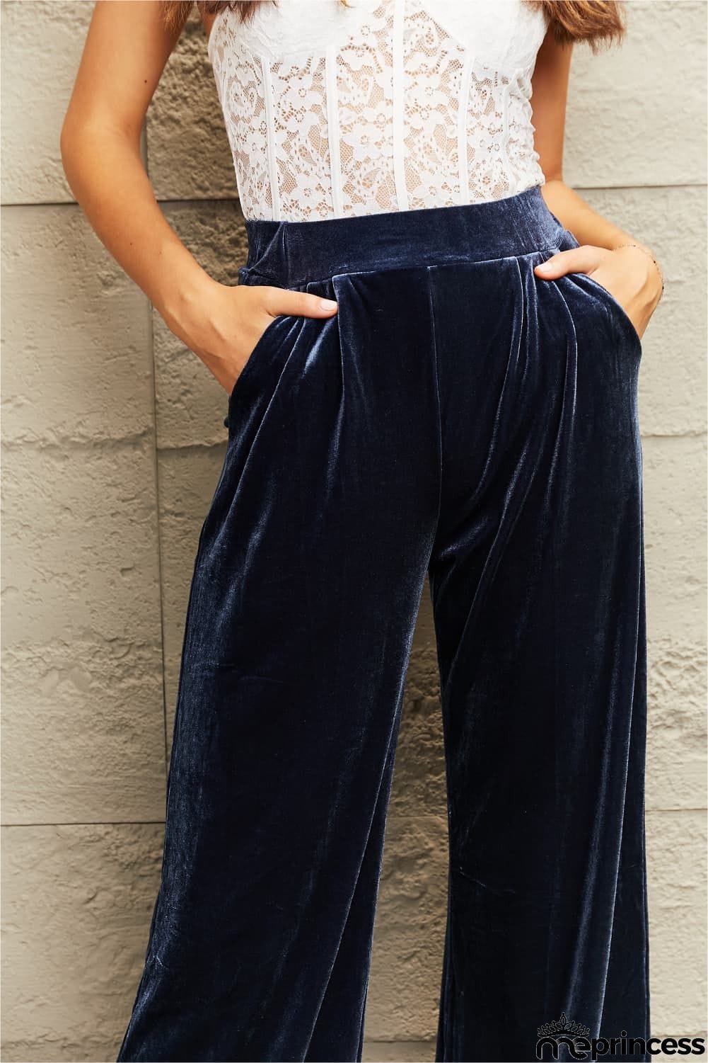 Wide Leg Pants with Pockets