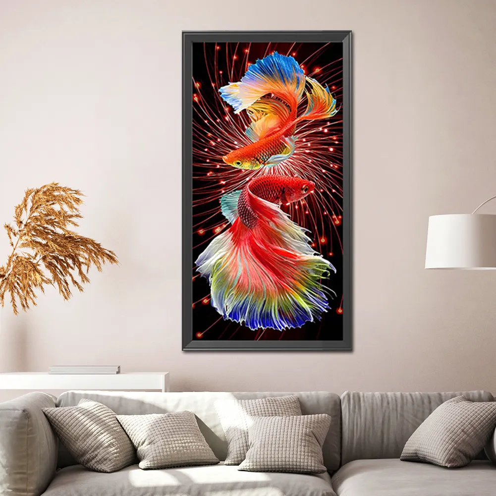 Diamond Painting - Full Square Drill - Fish(40*80cm)