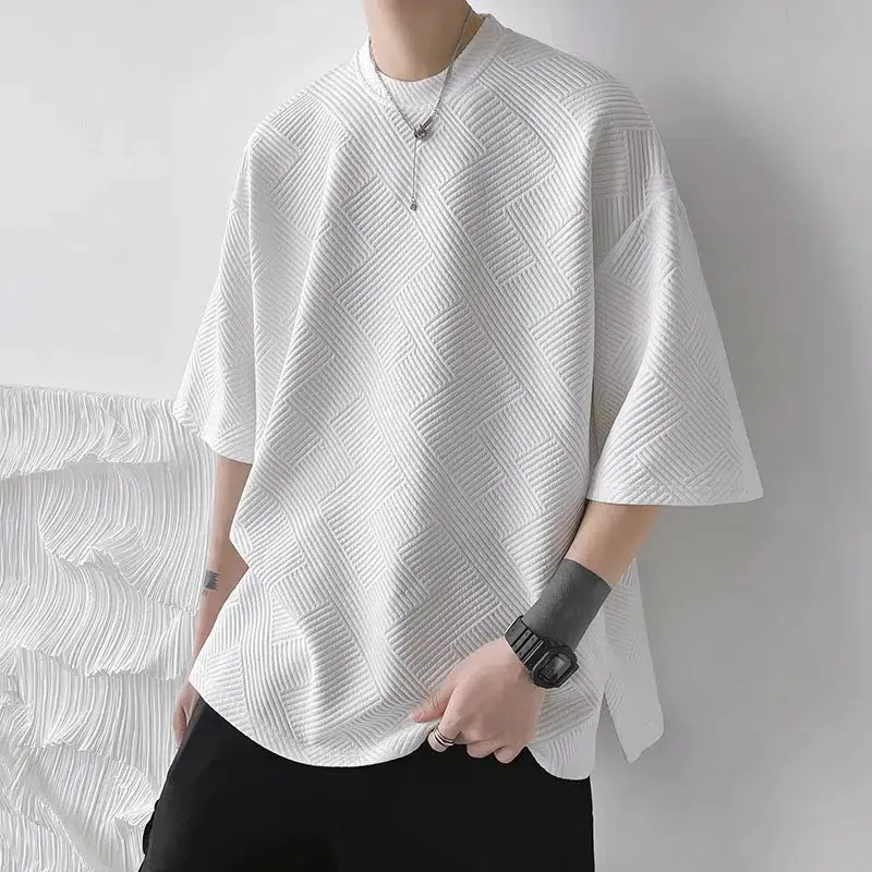 Brownm Boy Snap Button Up Tee
