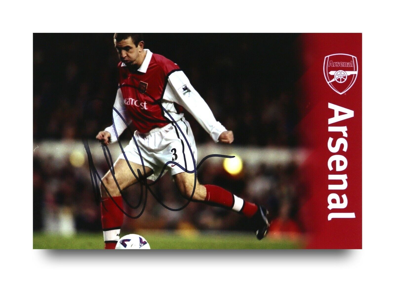 Nigel Winterburn Signed 6x4 Photo Poster painting Arsenal Gunners Autograph Memorabilia + COA