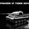 1/28 12GO building block 97012 German World War II Tiger tank assembled model