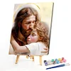 Jesus-Paint by Numbers Acrylic Painting 30*40CM