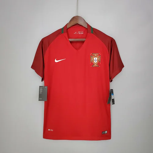 2016 Retro Portugal Home Football Shirt 1:1 Thai Quality