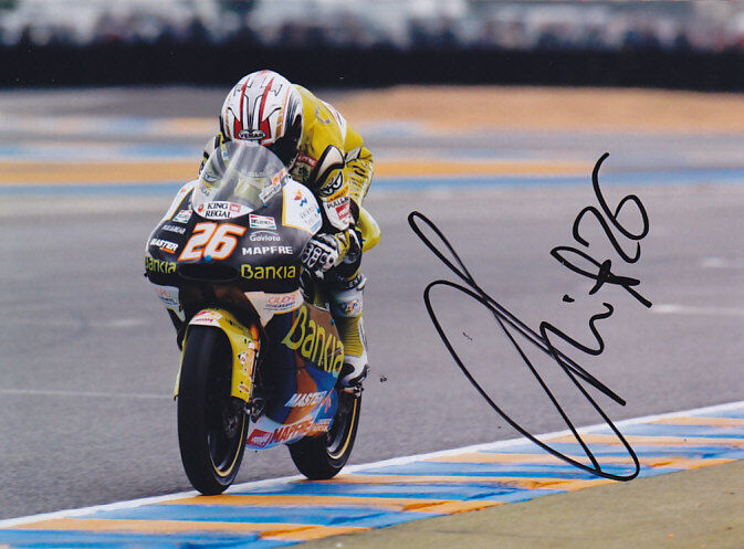 Adrian Martin Aprilia 125cc Signed Photo Poster painting 5x7 2011.