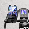 Universal Bicycle Handlebar Tablet Cell Phone Mount for Indoor Gym Treadmill