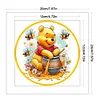 Winnie the Pooh-18CT Stamped Cross Stitch Kit(20x20cm)