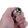 Garden Hose to Mini Power Washer Adapter Stainless Steel Leak-Proof Adapter 3/4 GHT to 1/4 Quick Connector for Car Wash & Outdoor Cleaning