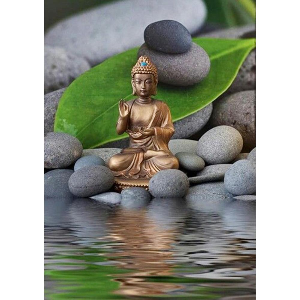 

Buddha Statue - Round Drill Diamond Painting - 30*40CM, 501 Original