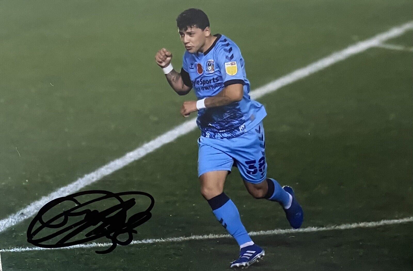 Gustavo Hamer Genuine Hand Signed Coventry City 6X4 Photo Poster painting