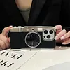 Camera-shaped Phone Case With Shutter Button