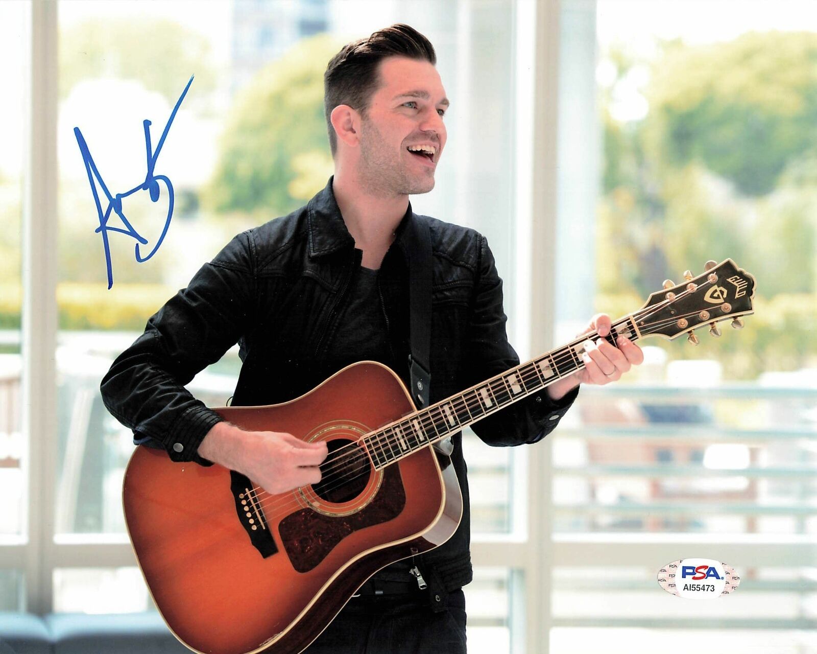 ANDY GRAMMER Signed 8x10 Photo Poster painting PSA/DNA Autographed Musician