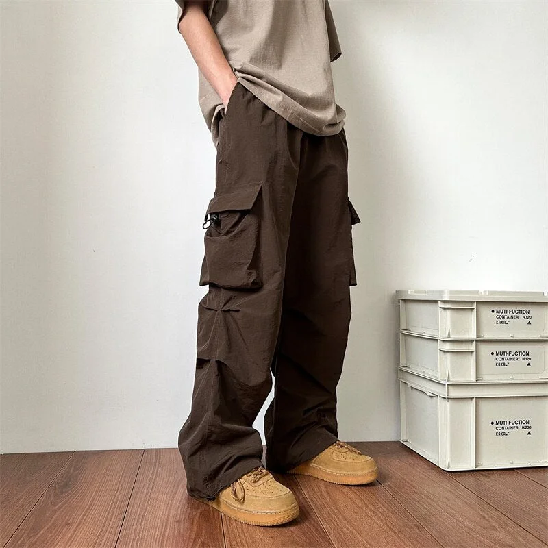 Aonga Lightweight Ruched Cargo Pants