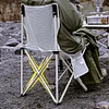 Outdoor Folding Chair Camping Mesh Chair Ultra-Light Portable Stool Small Stool Outdoor Fishing Chair