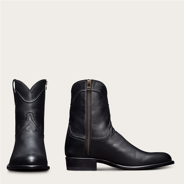 Men's Vintage Leather Mid Boots