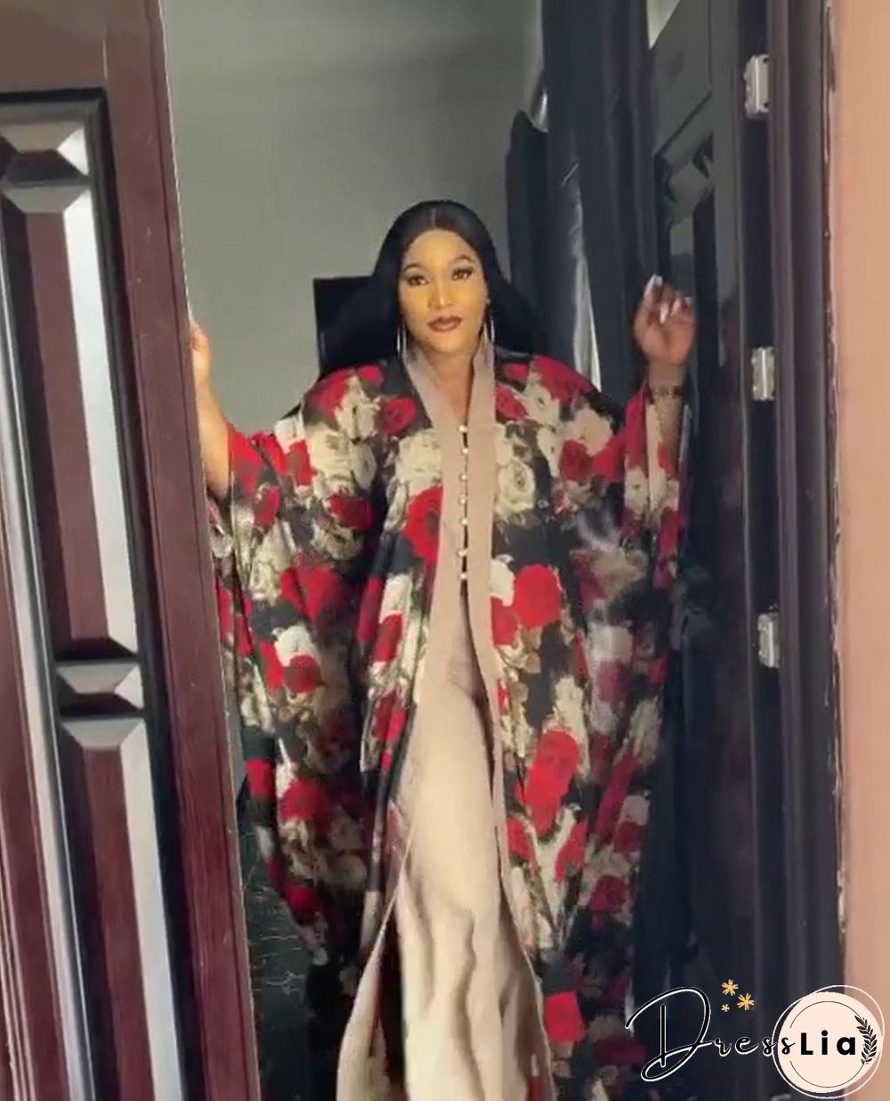 Summer African ClothesFor Women Two Piece Set Dashiki Fashion Long Dress Sets Pants Suits Outfits Party Dresses Plus Size