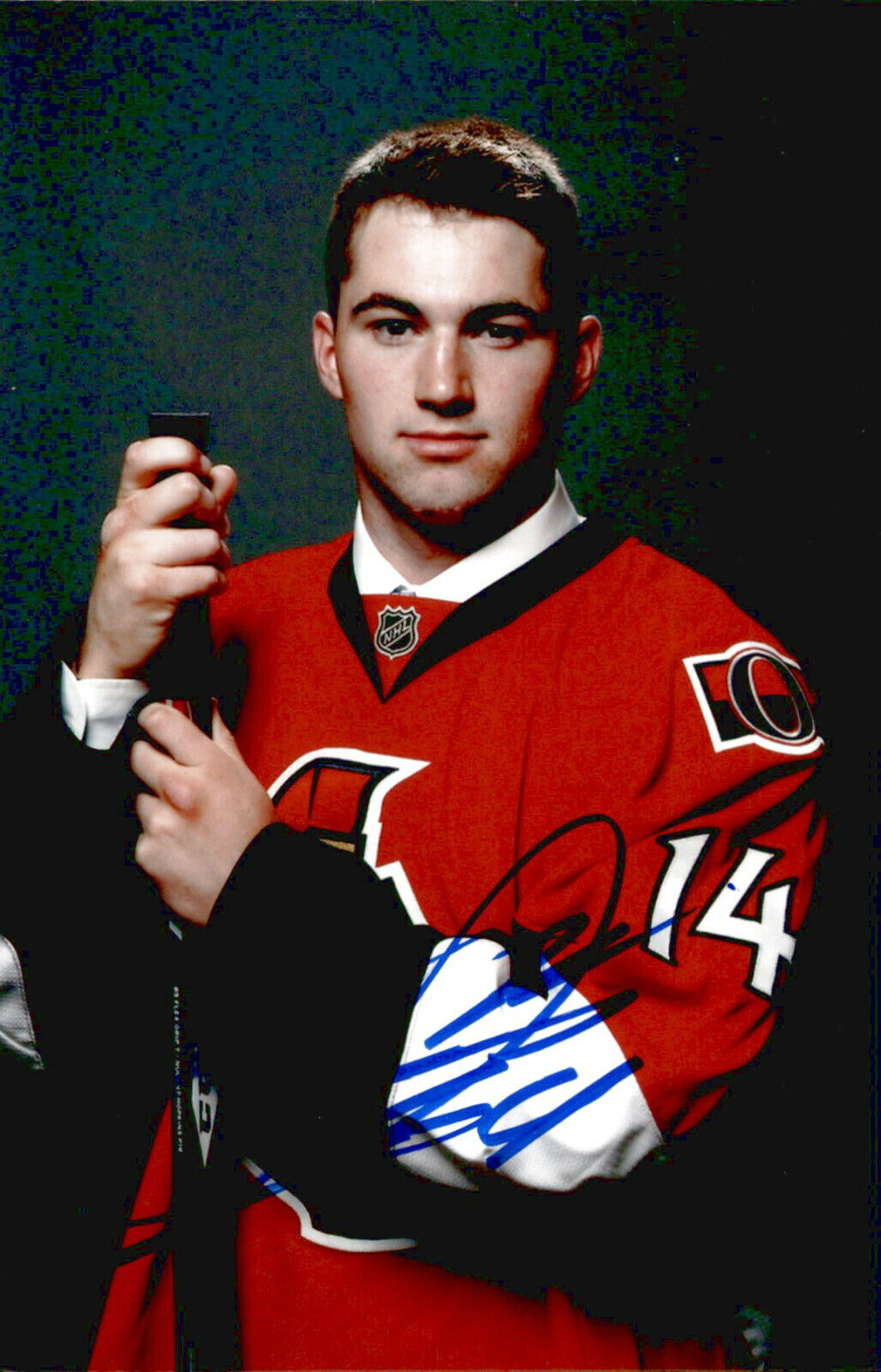 Shane Eiserman SIGNED autographed 4x6 Photo Poster painting OTTAWA SENATORS #2