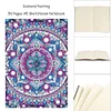 50 Pages A5 DIY Notebook Partial Special Shaped Drill Sketchbook Drawing Diary Book Rhinestone Craft Kit
