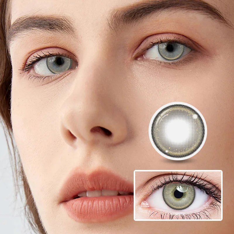 NEBULALENS Mysterious Star Half Yearly Prescription Colored Contacts NEBULALENS
