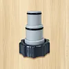 Threaded Connection Pumps Leak-proof Pool Hose Conversion Connector for 1.5&1.25 Inch Hoses Multi-Use for Swimming Pools Outdoors Activities Water Play