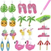 10 Pairs Double Sided Diamond Painting Earring Making Kit (Pineapple Holidays)