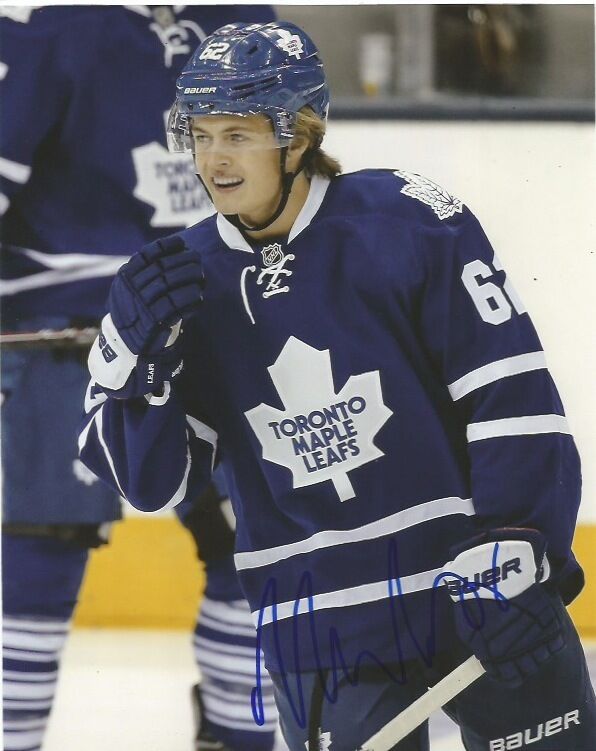 Toronto Maple Leafs William Nylander Autographed Signed 8x10 Photo Poster painting COA MM