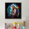 (Counted/Stamped) God Bless You Jesus - 11CT Cross Stitch 40*40cm