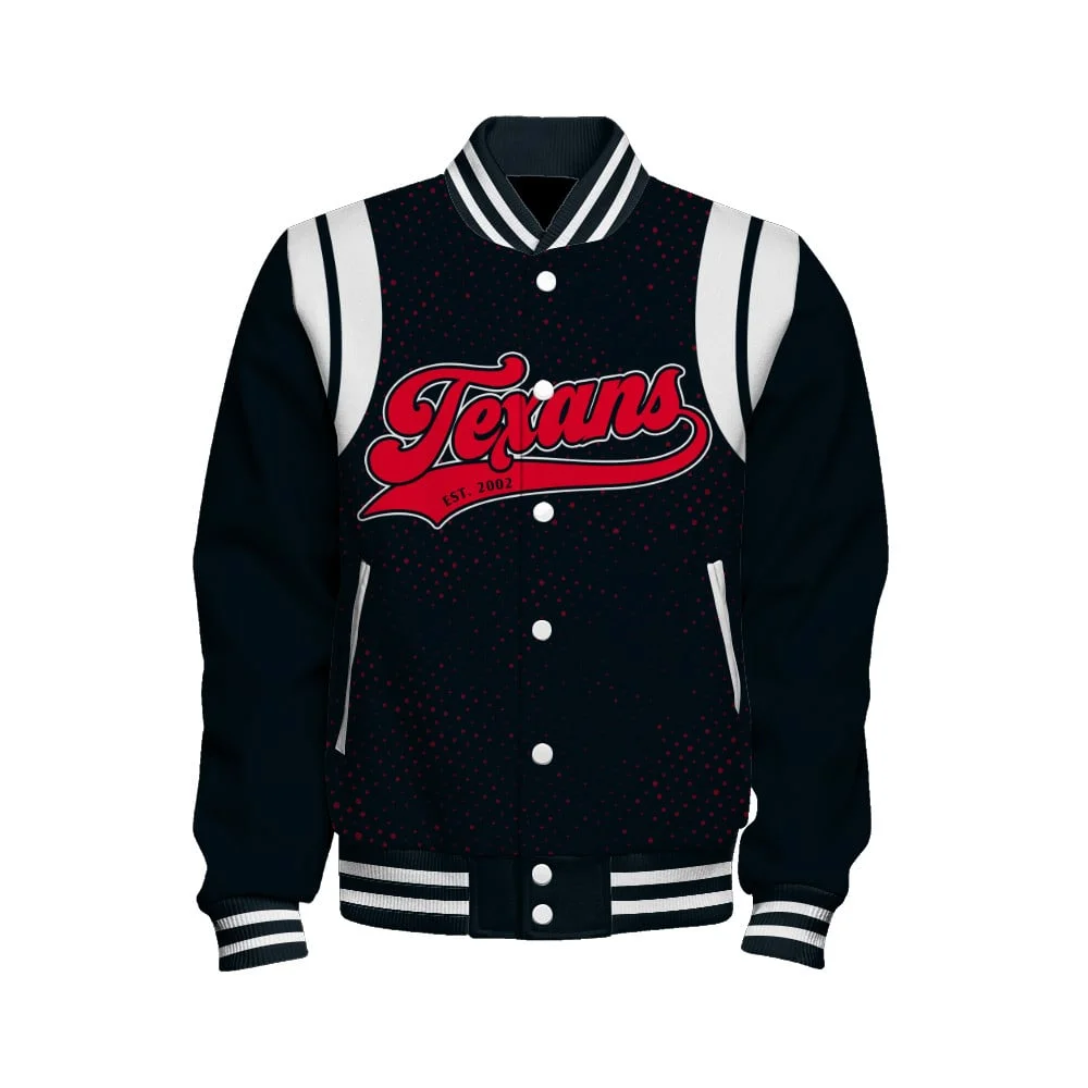 Houston Texans National Football League 2024 Make Your Mark Unisex Varsity Jacket