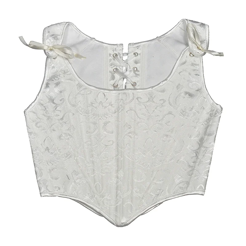 Billionm Women Jacquard Bandage Corset Waist Sexy Shapewear Overbust Female High Street Belt Slim Ladies Party Wear Body Shaper