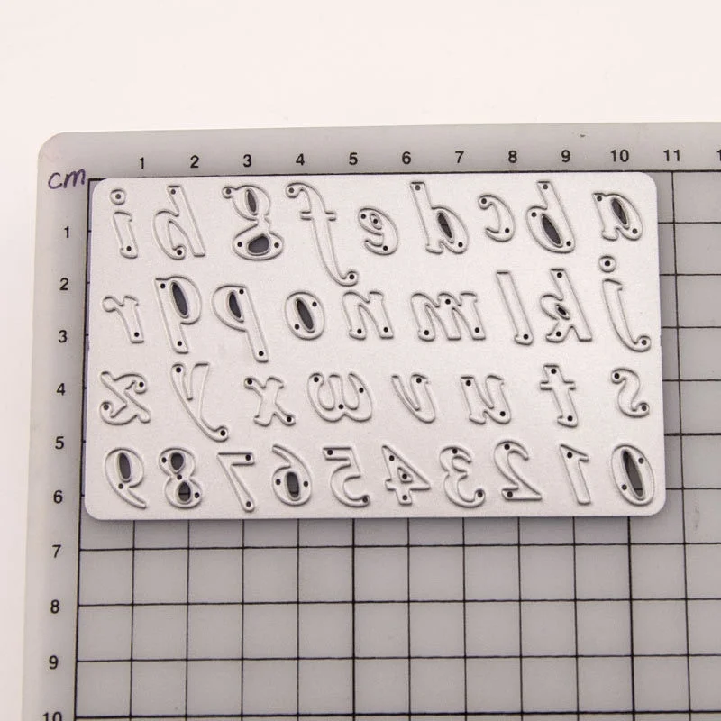 Art Fonts Craft Dies Scrapbooking Metal Cutting Dies New 2020 for DIY Cards Making Decoration Crafts Dies Cut