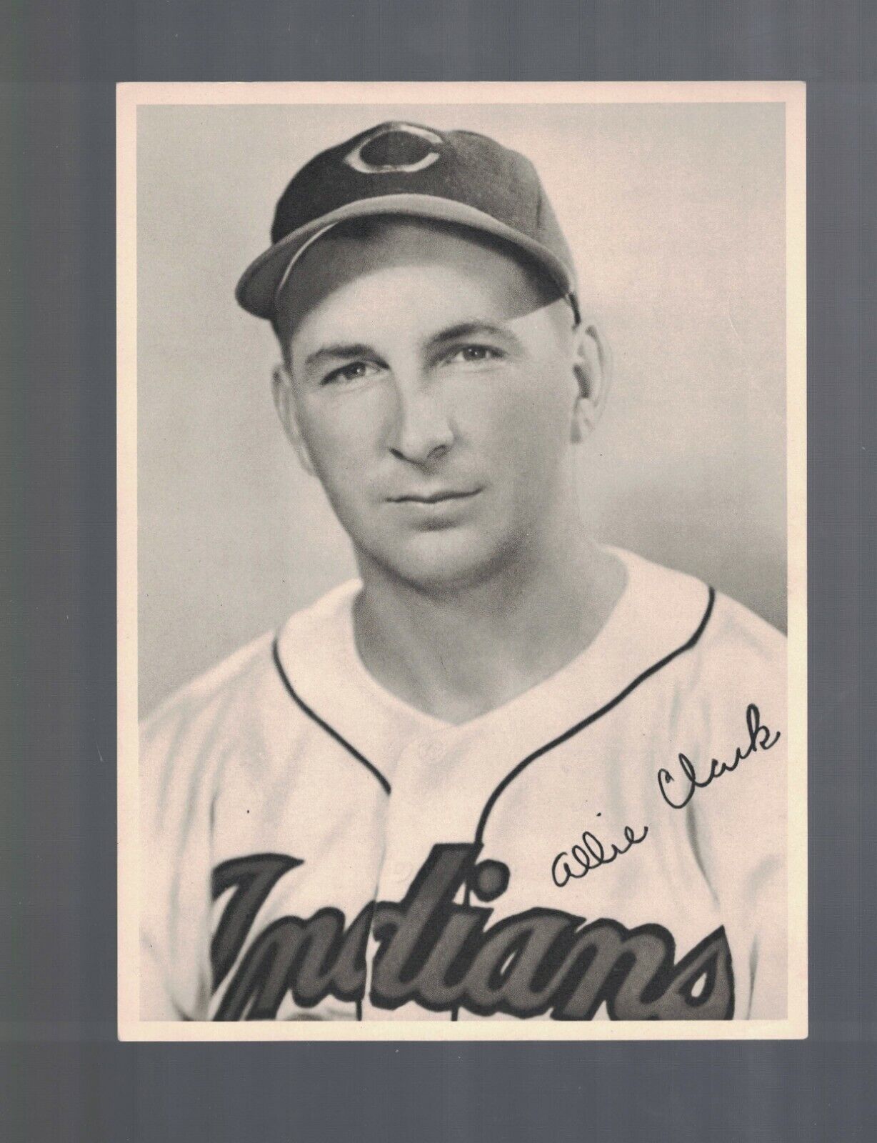 1940's Allie Clark Cleveland Indians Picture Pack Baseball Photo Poster painting AO5