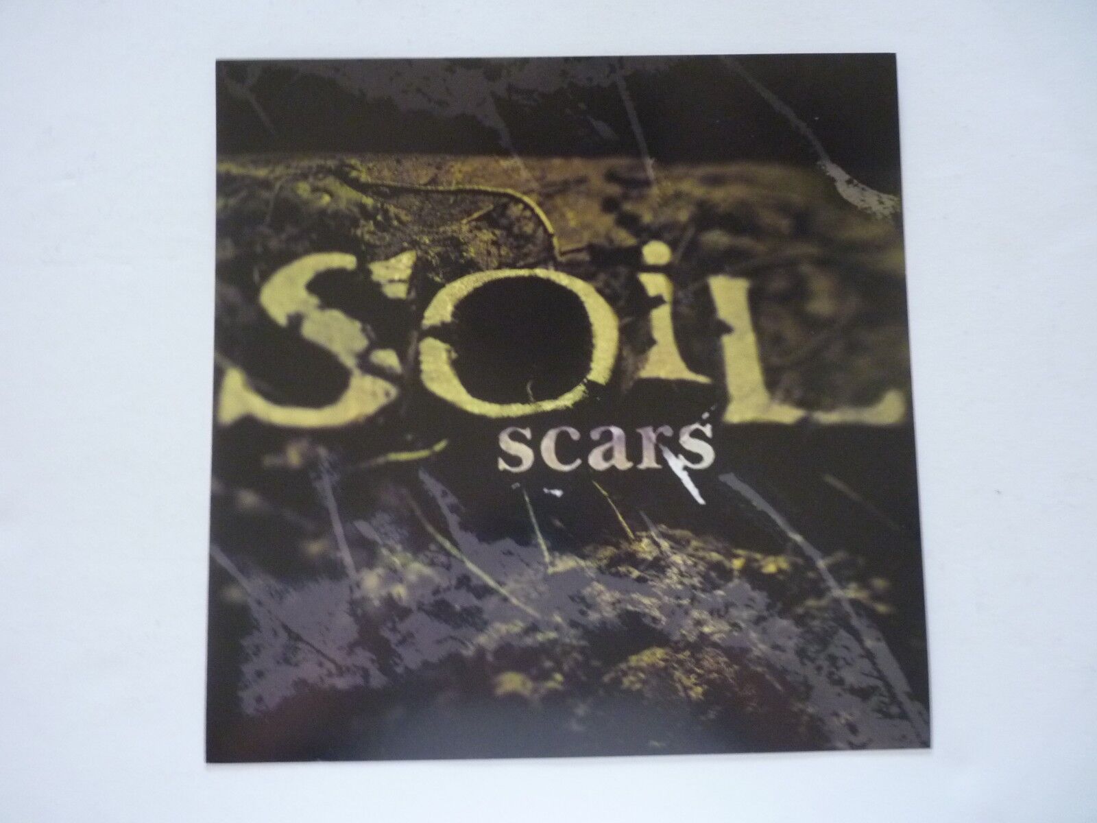 Soil Scars LP Record Photo Poster painting Flat 12x12 Poster