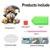 (US Only)2D Flat Print Easter Goblin DIY Table Top Diamond Painting Ornament Kits