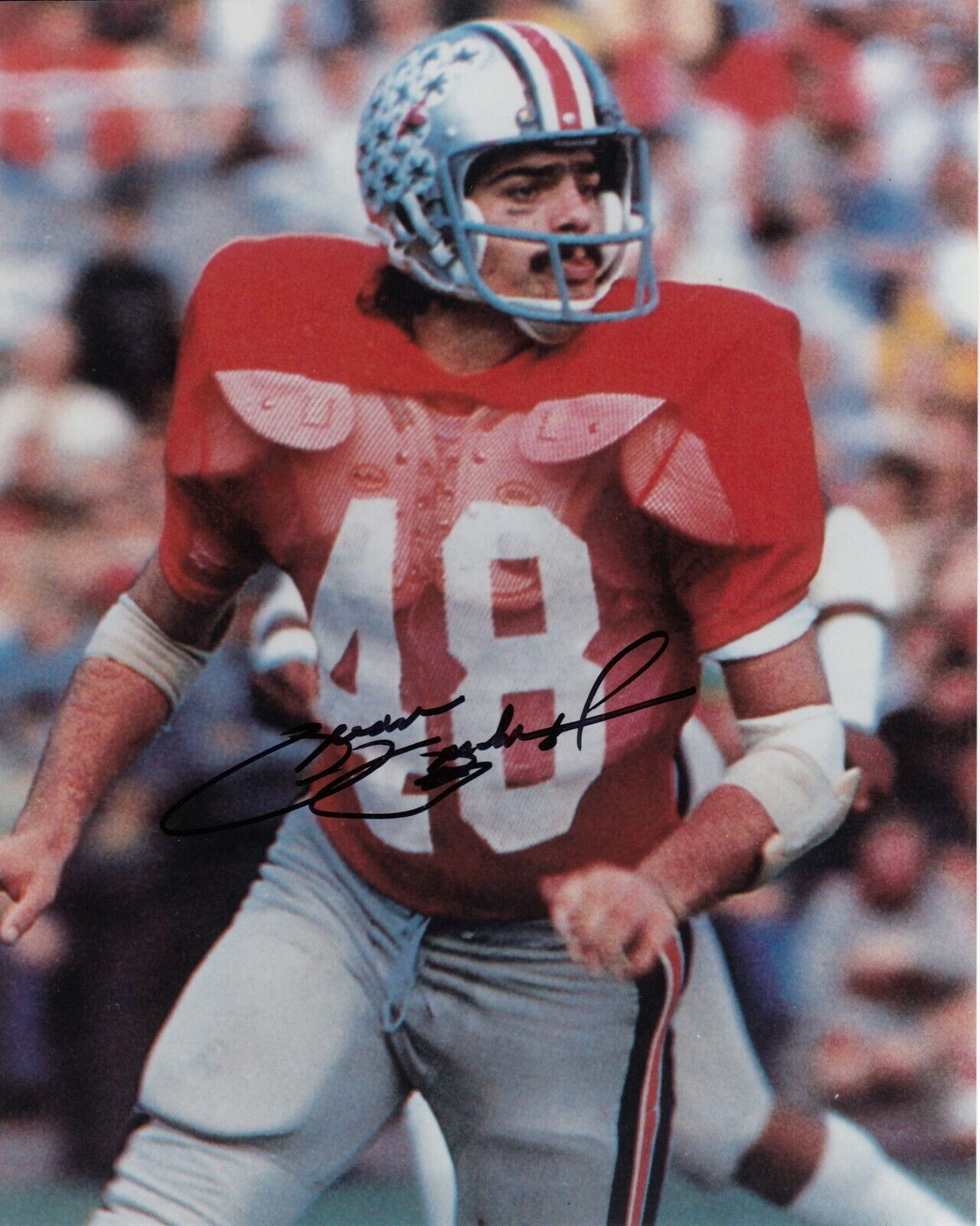 Brian Baschnagel #2 8x10 Signed Photo Poster painting W/ COA College Football 032419