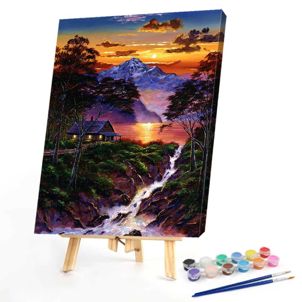 

40*50CM - Paint By Numbers - Landscape, 501 Original