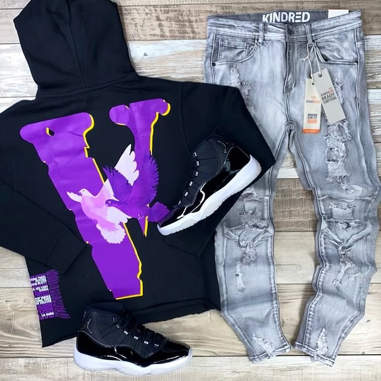 New Arrival Fashion Men's Print Sweatshirt 118d