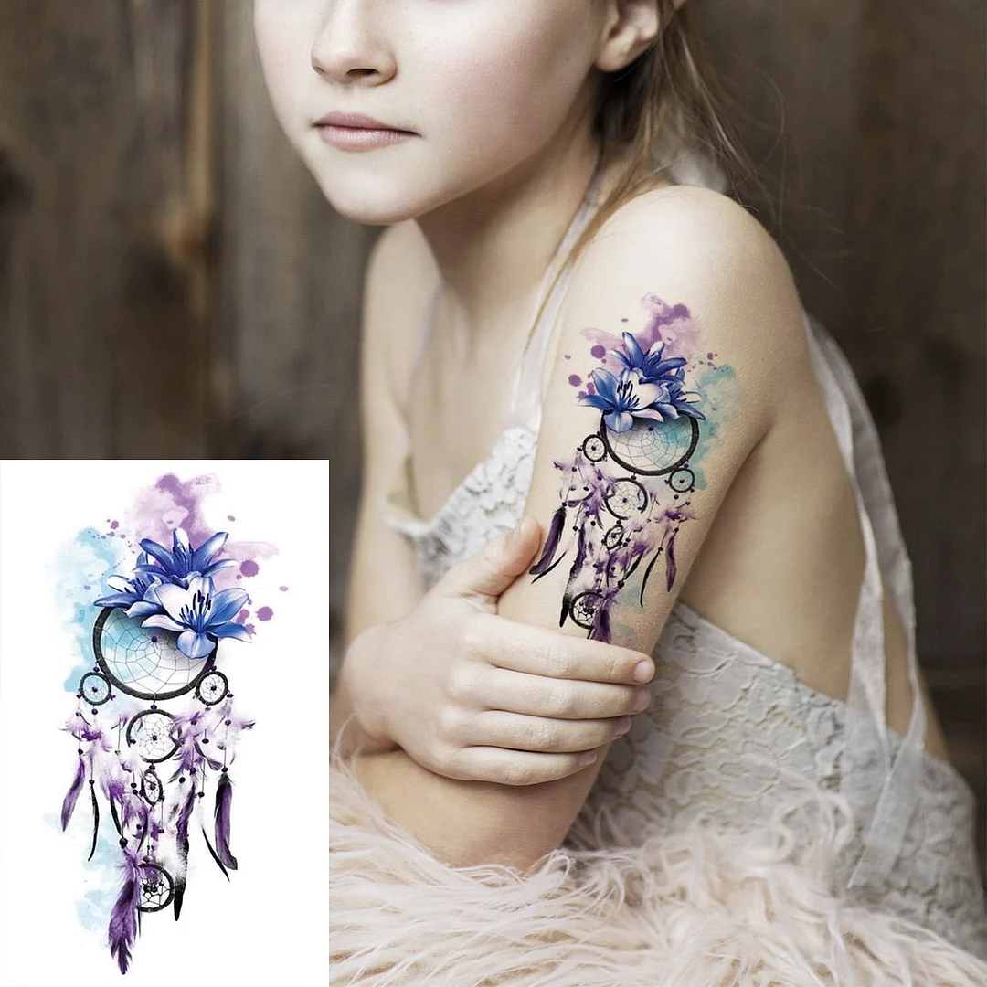 Realistic Swallow Temporary Tattoos For Women Men Whale Scorpion Wings Fake Tattoo Body Art Water Transfer Tatoos Sticker Wrist