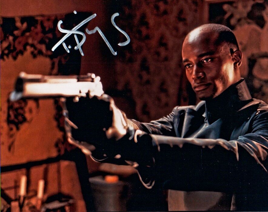 TAYE DIGGS Signed Photo Poster painting - Equilibrium