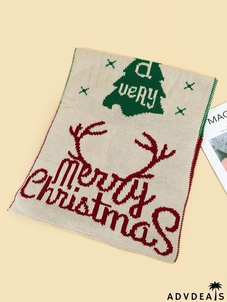 Christmas Print Scarf