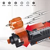 Worx Electric Screwdriver, Rechargeable Cordless Electric Screwdriver Set with 6 Bits, Screw Holder, Charger