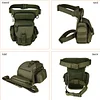Taktisch Beintasche Milit&auml;r Beinbeutel MOLLE H&uuml;fttasche Sport Tactical Leg Bag Armee Beintaschen Wasserabweisend G&uuml;rteltasche Werkzeugtasche Tasche f&uuml;r Bein Herren Damen Motorrad Wandern Outdoor