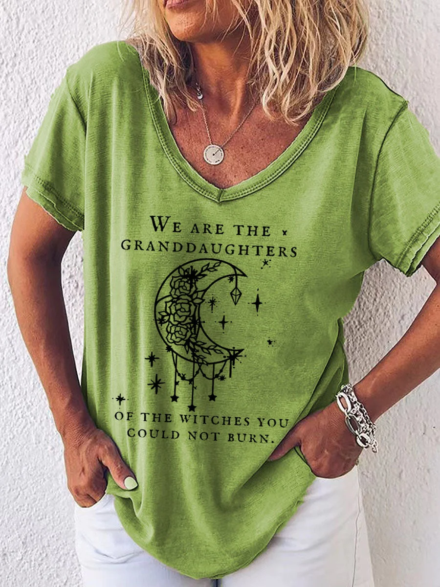 We Are the Granddaughters of the Witches You Could Not Burn Salem Witch T-Shirt