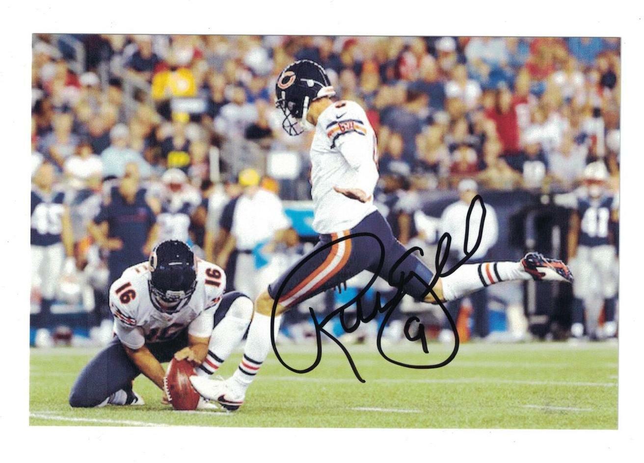 Robbie Gould Signed Autographed 4x6 Photo Poster painting Chicago Bears San Francisco 49ers A