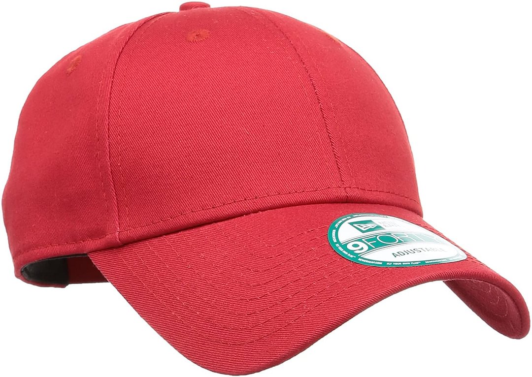 New Era Basic Cap (One Size Red)