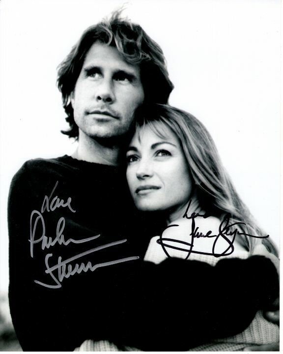 JANE SEYMOUR and PARKER STEVENSON signed 8x10 ARE YOU LONESOME TONIGHT Photo Poster painting