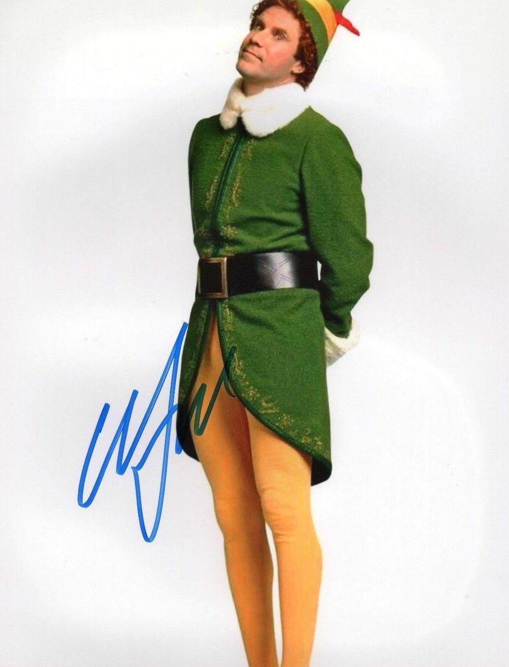 WILL FERRELL - ELF AUTOGRAPHED SIGNED A4 PP POSTER Photo Poster painting PRINT 2