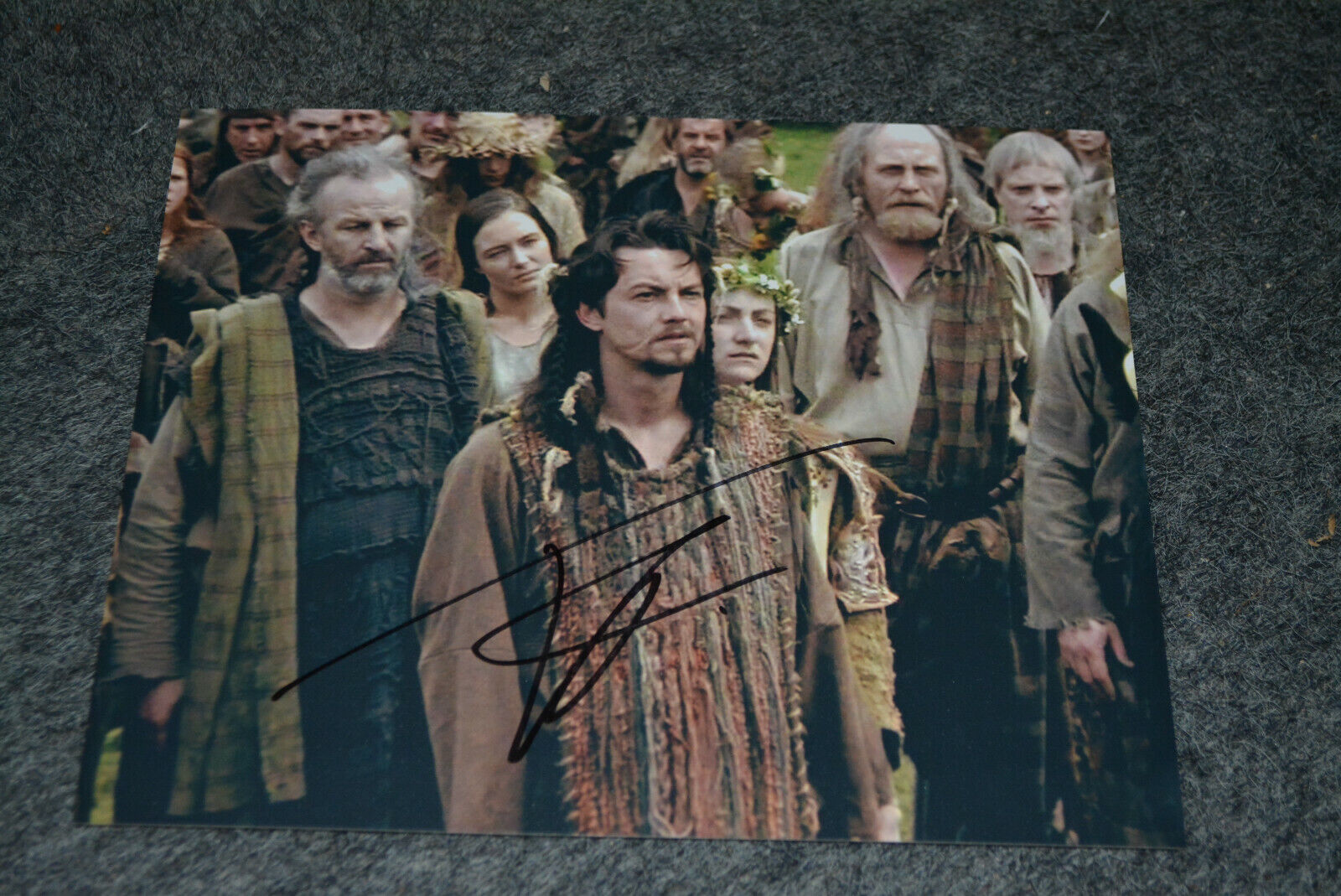 TOMMY FLANAGAN signed autograph In Person 8x10 BRAVEHEART