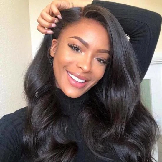  YVONNE Free Combination Super High-density Lace Wig Platinum Body Wave 3 Bundles With HD 5x5 Lace Closure 