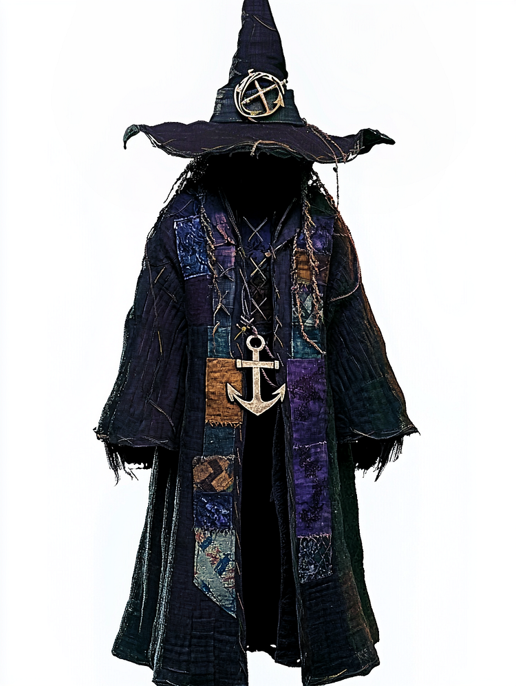 The moon and The stars long wizard cape bdb5